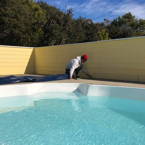 Pool Cover Install