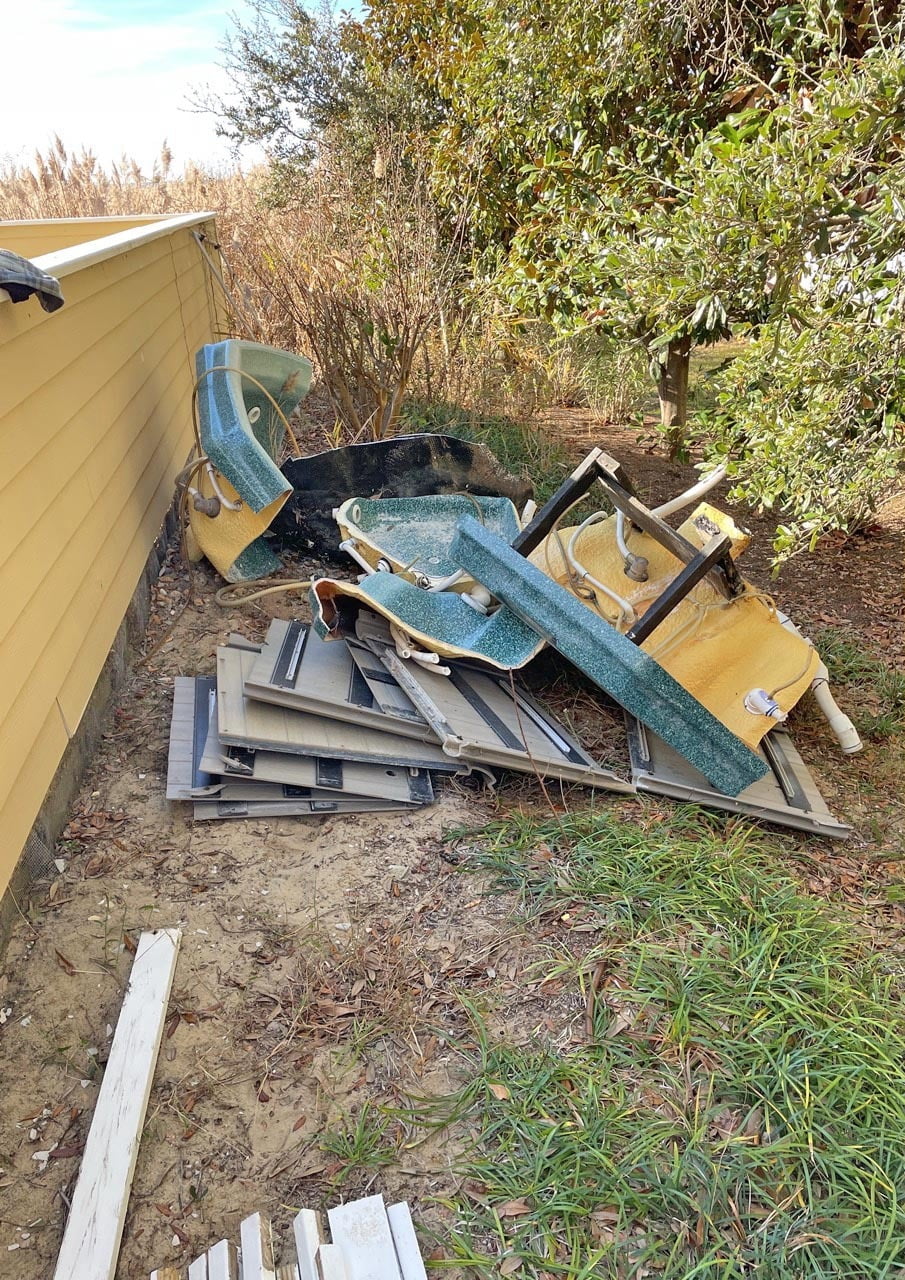 OBX Hot Tub Removal