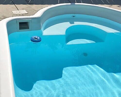 Pool After Stain Treatment